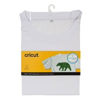 Cricut - Herren-T-Shirt-Rohling Rundhalsausschnitt L