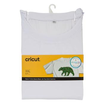 Cricut - Herren-T-Shirt-Rohling Rundhalsausschnitt XXL