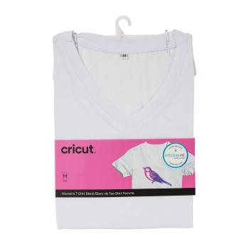 Cricut - Damen-T-Shirt-Rohling V-Ausschnitt M