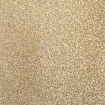  Florence - Glitzerpapier 12x12" Licht gold selbstklebend