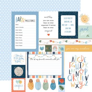 Echo Park "Welcome Baby Boy" 12x12" Collection Kit