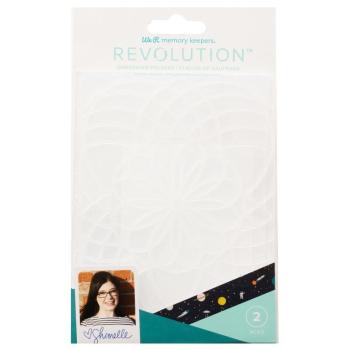 We R Memory Keepers - Shimelle Revolution Embossingfolder (2 Stück)