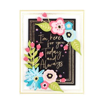 Spellbinders Die "Simply Perfect Layered Blooms Etched" Stanzschablone