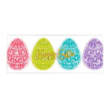 Spellbinders Die "Forever Spring Eggs Etched" Stanzschablone