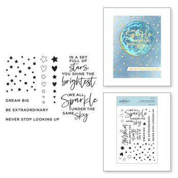 Spellbinders Stempelset "Starstruck Sentiments"