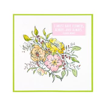 Spellbinders Stempelset "Beauty in Bloom"