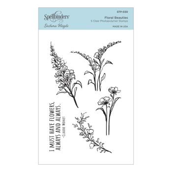 Spellbinders Stempelset "Floral Beauties"