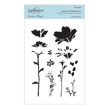 Spellbinders Stempelset "Layered Wildflowers"