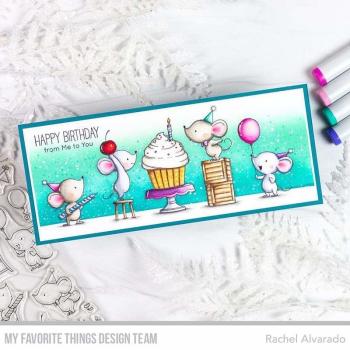 My Favorite Things Stempelset "Mice Day to Celebrate" Clear Stamp Set