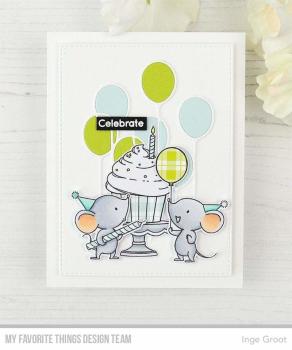 My Favorite Things Stempelset "Mice Day to Celebrate" Clear Stamp Set