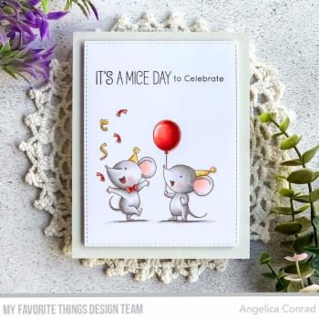 My Favorite Things Stempelset "Mice Day to Celebrate" Clear Stamp Set