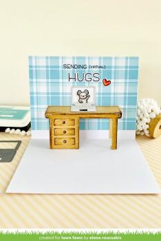 Lawn Fawn Craft Dies - Pop-Up Desk