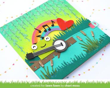 Lawn Fawn Craft Dies - Tiny Gift Box Frog Add-On