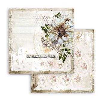 Stamperia "Romantic Journal" 8x8" Paper Pack - Cardstock