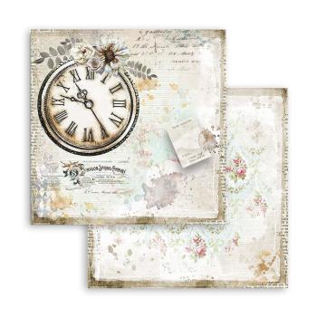 Stamperia "Romantic Journal" 8x8" Paper Pack - Cardstock