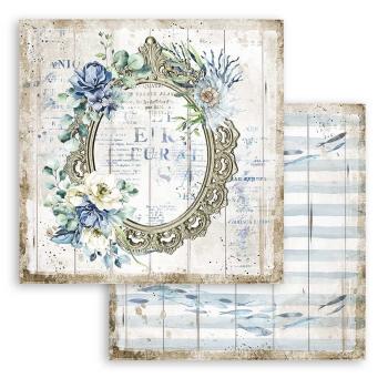 Stamperia "Romantic Sea Dream" 12x12" Paper Sheet - Cardstock