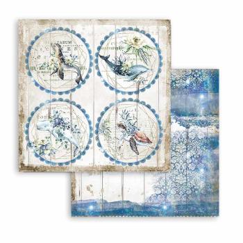 Stamperia "Romantic Sea Dream" 8x8" Paper Pack - Cardstock