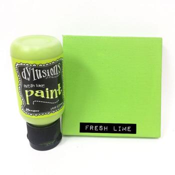 Ranger Ink - Dylusions Flip Cap Paint Fresh lime 29ml
