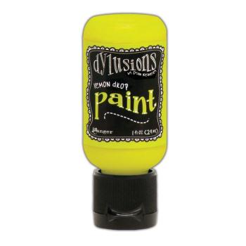 Ranger Ink - Dylusions Flip Cap Paint Lemon drop 29ml