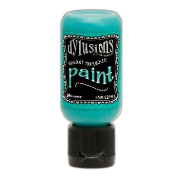 Ranger Ink - Dylusions Flip Cap Paint Vibrant turquoise 29ml