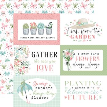 Carta Bella " Flower Garden " 12x12" Collection Kit