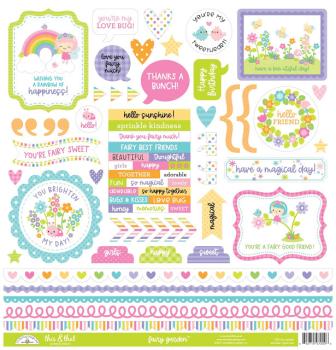 Doodlebug Design Fairy Garden This & That Stickers 