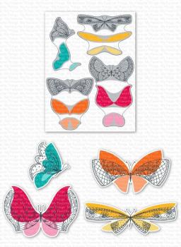 My Favorite Things Stempelset "More Brilliant Butterflies" Clear Stamp Set