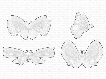 My Favorite Things Die-namics "More Brilliant Butterflies" | Stanzschablone | Stanze | Craft Die