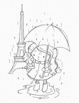 My Favorite Things Stempelset "Rainy Day Friends" Clear Stamp Set