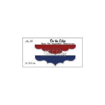 Crealies - On the Edge Stanzschablone no.39 