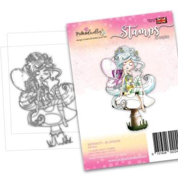 Polkadoodles Stempel "Serenity Blossom" Clear Stamp-Set