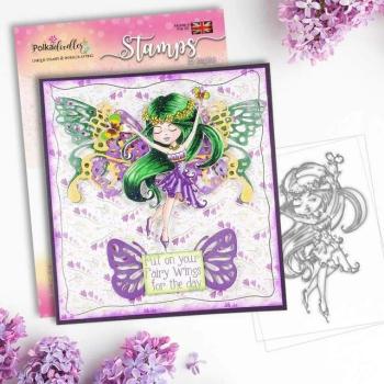 Polkadoodles Stempel "Serenity Butterfly Dreams" Clear Stamp-Set