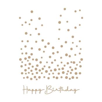 Spellbinders Hotfoil Plate - Slimline Confetti Background Glimmer