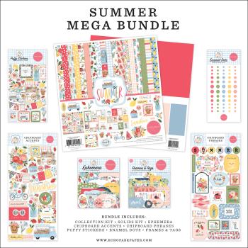 Carta Bella "Summer" Mega Bundle - Komplettpaket 