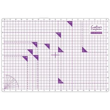 Crafters Companion - Glass 13x19 Inch Cutting Mat - 