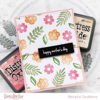 Time For Tea Clear Stamps Mum & Dad Sentiment 