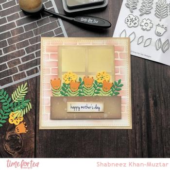 Time For Tea Clear Stamps Mum & Dad Sentiment 