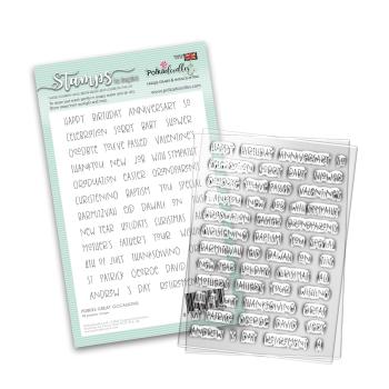 Polkadoodles Stempel "Great Occasions" Clear Stamp-Set