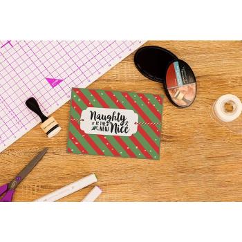 Crafters Companion - Naughty Is The New Nice  - Clear Stamps