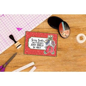 Crafters Companion - Sorry Santa  - Clear Stamps