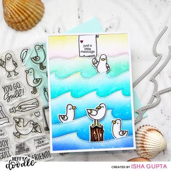 Heffy Doodle You Go, Gull   Clear Stamps - Stempel 