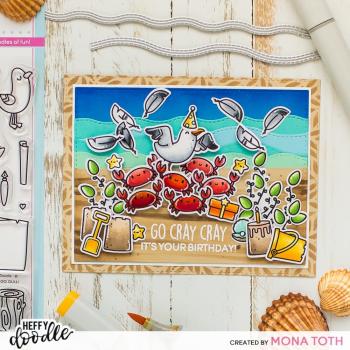 Heffy Doodle You Go, Gull   Clear Stamps - Stempel 