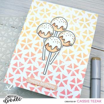 Heffy Doodle Sweet Stuff   Clear Stamps - Stempel 