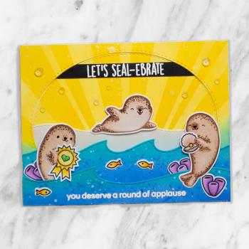 Heffy Doodle Sealy Friends  Cutting Dies - Stanze