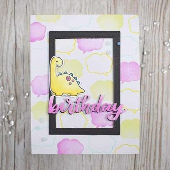 Heffy Doodle Whatcha Saying Now   Clear Stamps - Stempel 