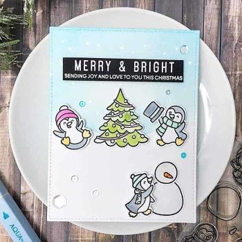 Heffy Doodle Wanna Build A Snowman   Clear Stamps - Stempel 