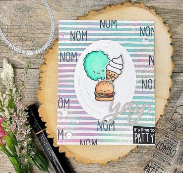 Heffy Doodle Treat Yo'Self   Clear Stamps - Stempel 