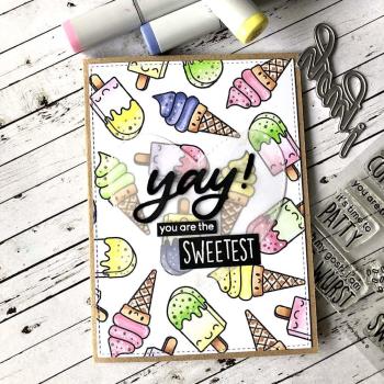 Heffy Doodle Treat Yo'Self   Clear Stamps - Stempel 