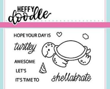 Heffy Doodle Shellabrate   Clear Stamps - Stempel 