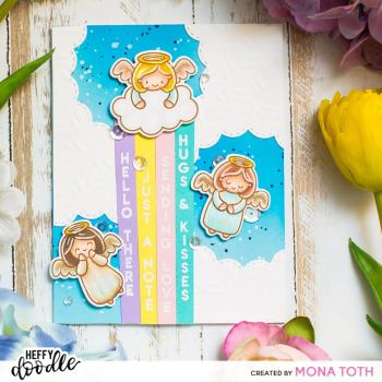 Heffy Doodle  Down The Line   Clear Stamps - Stempel 